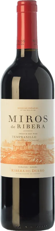 Peñafiel Miros Tempranillo Ribera del Duero Cosecha Joven 75 cl.