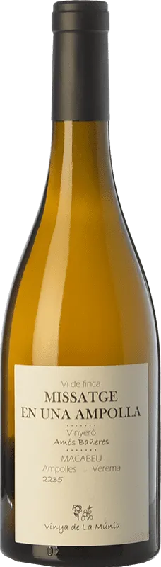 Vinya Oculta Amós Bañeres Missatge en una Ampolla Macabeo Penedès 75 cl.