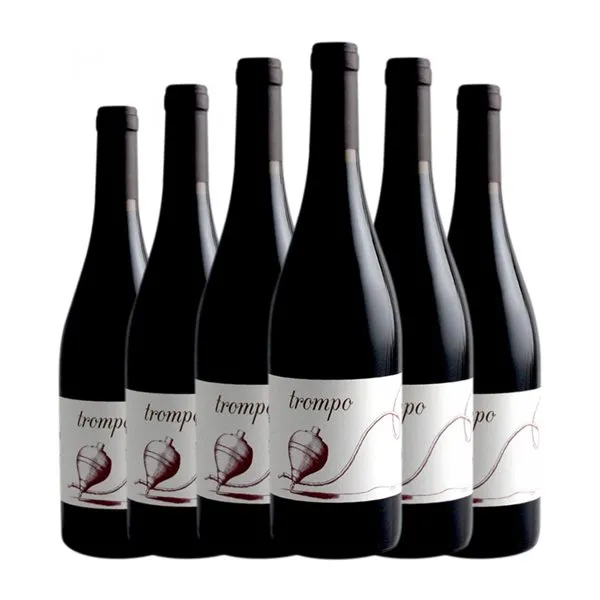 A Tresbolillo Trompo Tempranillo Ribera del Duero Joven 75 cl Vino Tinto (Caja de 6 unidades)