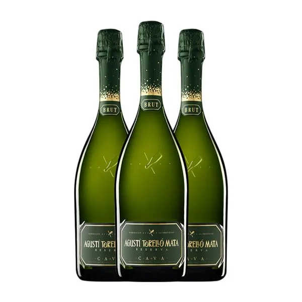 Agustí Torelló Brut Cava Reserva 75 cl Espumoso Blanco (Caja de 3 unidades)