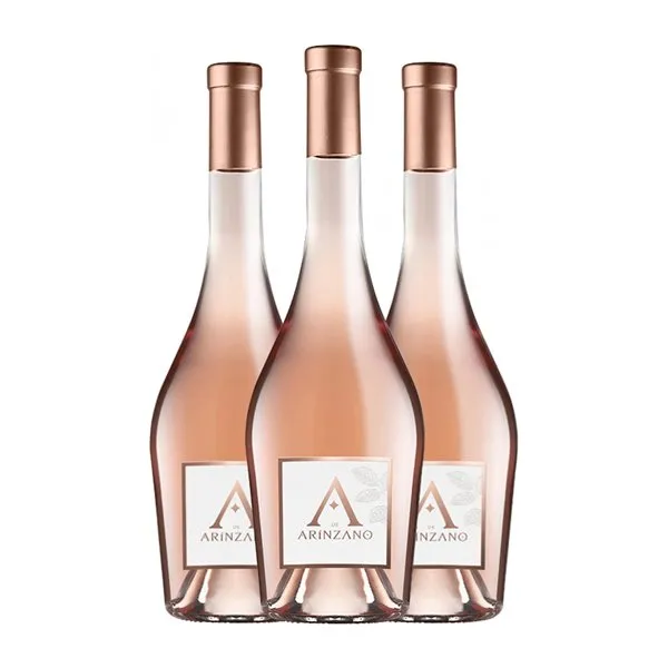 Arínzano Hacienda Tempranillo Vino de Pago Señorío de Arínzano 75 cl Vino Rosado (Caja de 3 unidades)