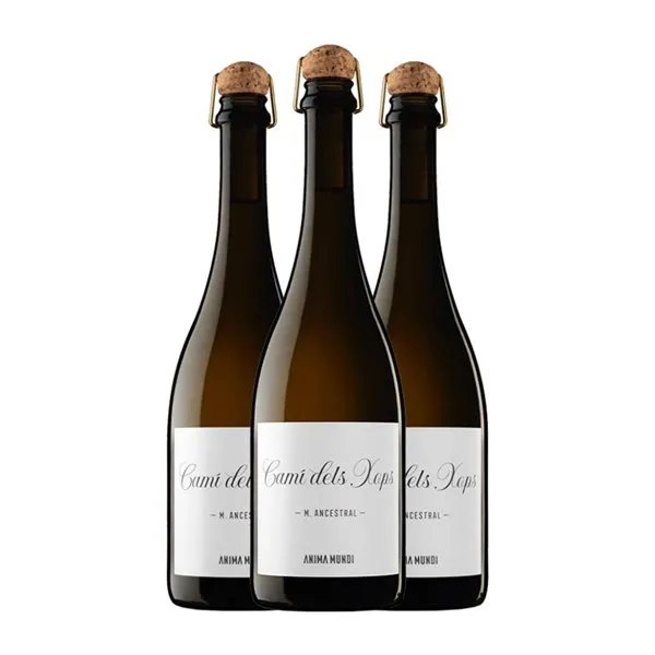 AT Roca Anima Mundi Camí dels Xops Eco — Ecológico 75 cl Espumoso Blanco (Caja de 3 unidades)