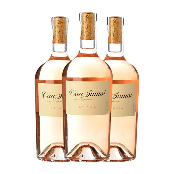 Can Sumoi La Rosa Penedès Joven Eco — Ecológico 75 cl Vino Rosado (Caja de 3 unidades)
