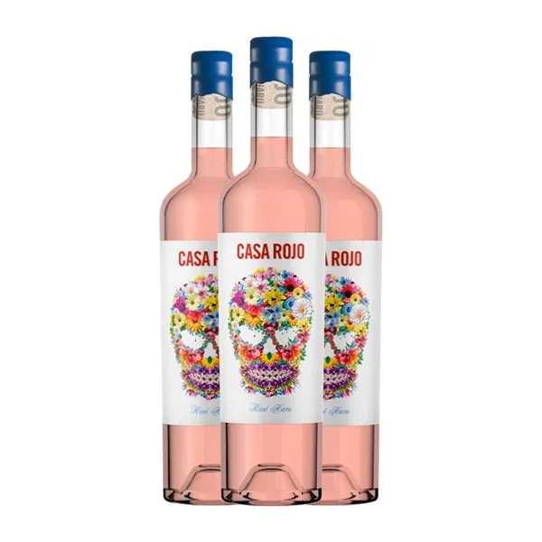 Casa Rojo Haru Jumilla 75 cl Vino Rosado (Caja de 3 unidades)