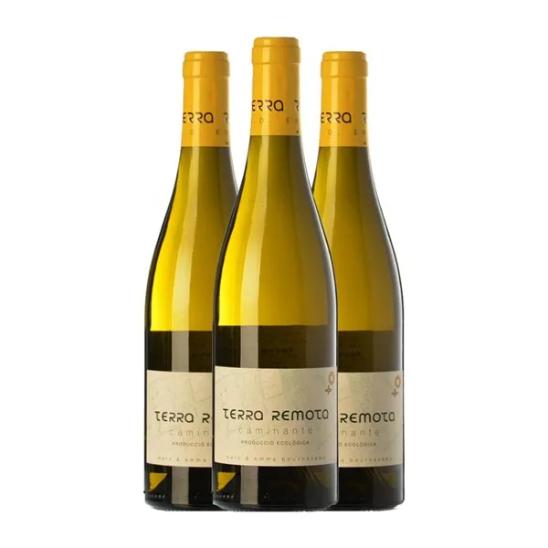Terra Remota Caminante Empordà Crianza Eco — Ecológico 75 cl Vino Blanco (Caja de 3 unidades)