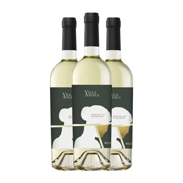 Velenosi Villa Angela Passerina Marche 75 cl Vino Blanco (Caja de 3 unidades)