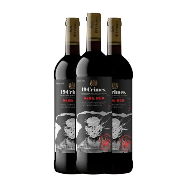 19 Crimes The Banished Syrah Crianza 75 cl Vino Tinto (Caja de 3 unidades)