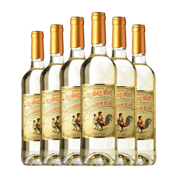 Alain Grignon Rendez Vous 1er Premier 75 cl Vino Blanco (Caja de 6 unidades)