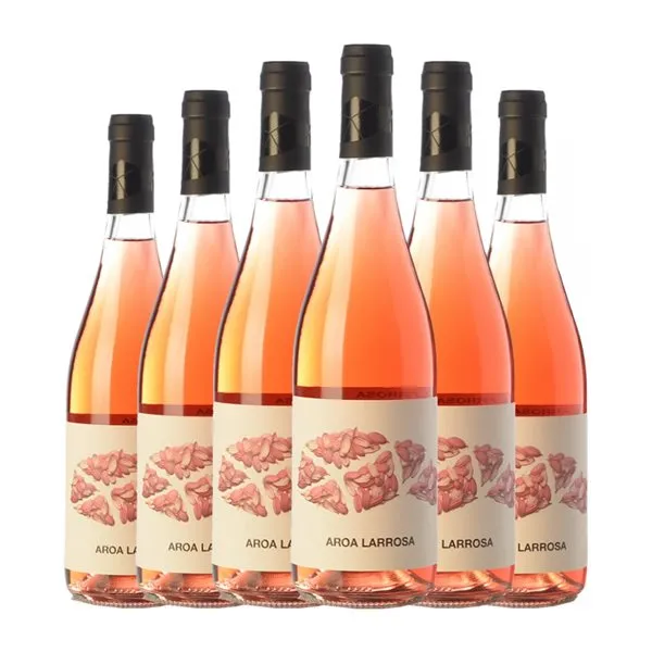 Aroa Larrosa Navarra Eco — Ecológico 75 cl Vino Rosado (Caja de 6 unidades)