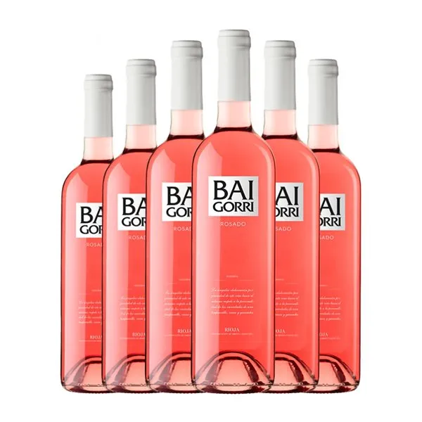 Baigorri Rioja 75 cl Vino Rosado (Caja de 6 unidades)