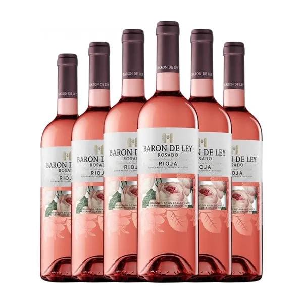 Barón de Ley Rioja 75 cl Vino Rosado (Caja de 6 unidades)