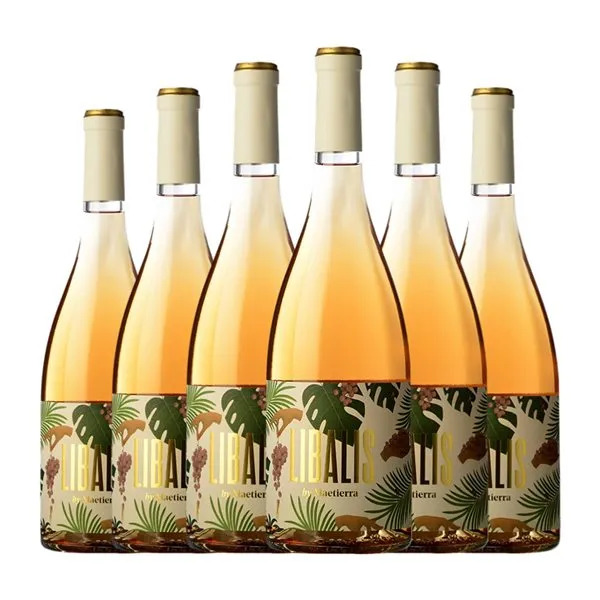Castillo de Maetierra Libalis Vino de la Tierra Valles de Sadacia Rosé — Rosado Joven 75 cl Vino Rosado (Caja de 6 unidades)