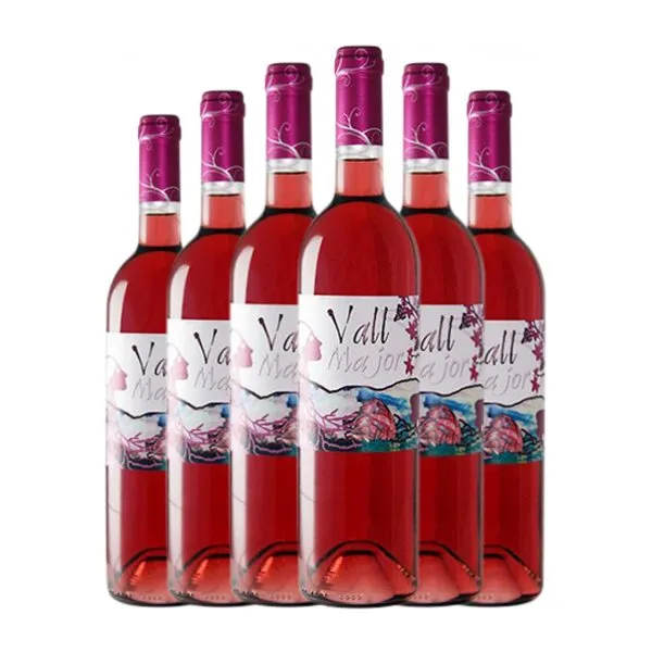 Celler de Batea Vall Major Terra Alta Joven 75 cl Vino Rosado (Caja de 6 unidades)