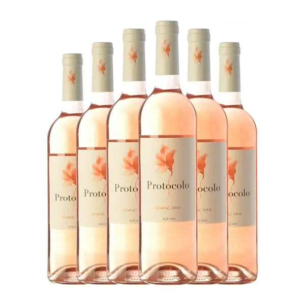 Dominio de Eguren Protocolo Vino de la Tierra de Castilla Joven Organic — Ecológico 75 cl Vino Rosado (Caja de 6 unidades)