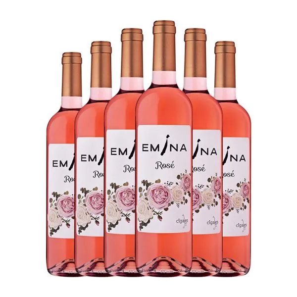 Emina Cigales Rosé — Rosado 75 cl Vino Rosado (Caja de 6 unidades)