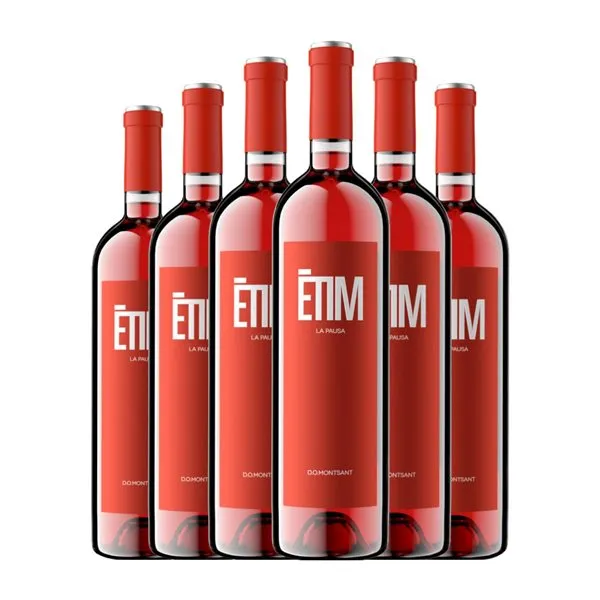 Falset Marçà Ètim La Pausa Montsant 75 cl Vino Rosado (Caja de 6 unidades)