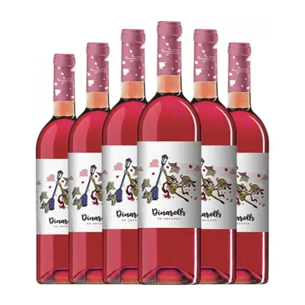 Garriguella Dinarells Empordà Joven 75 cl Vino Rosado (Caja de 6 unidades)
