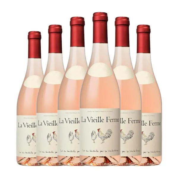 La Vieille Ferme Rosé — Rosado 75 cl Vino Rosado (Caja de 6 unidades)