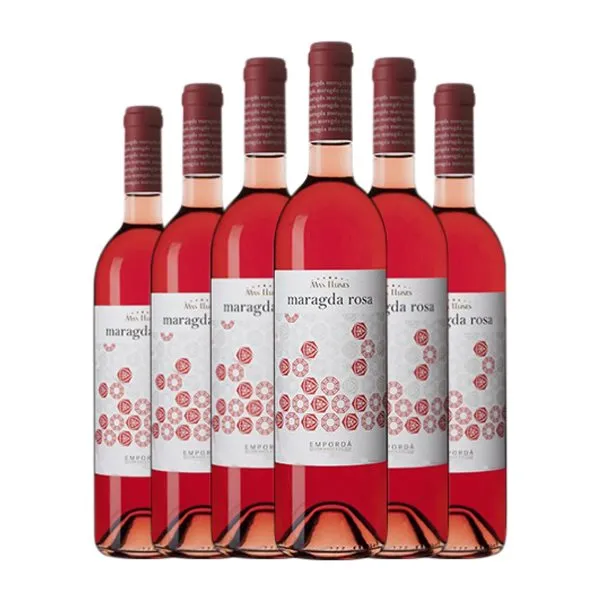Mas Llunes Maragda Empordà Joven 75 cl Vino Rosado (Caja de 6 unidades)