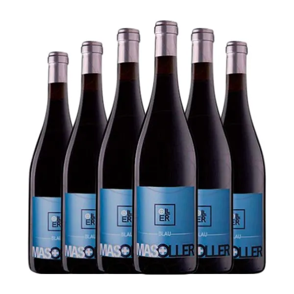 Mas Oller Empordà Blau — Azul Joven 75 cl Vino Tinto (Caja de 6 unidades)