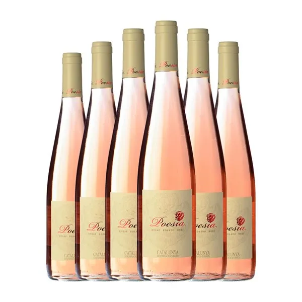 Padró Poesía Catalunya Joven 75 cl Vino Rosado (Caja de 6 unidades)