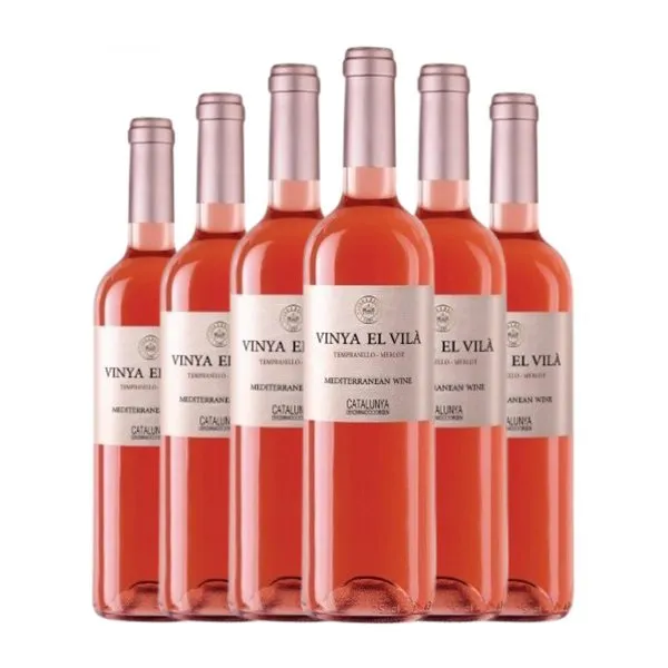 Padró Vinya El Vilà Catalunya 75 cl Vino Rosado (Caja de 6 unidades)