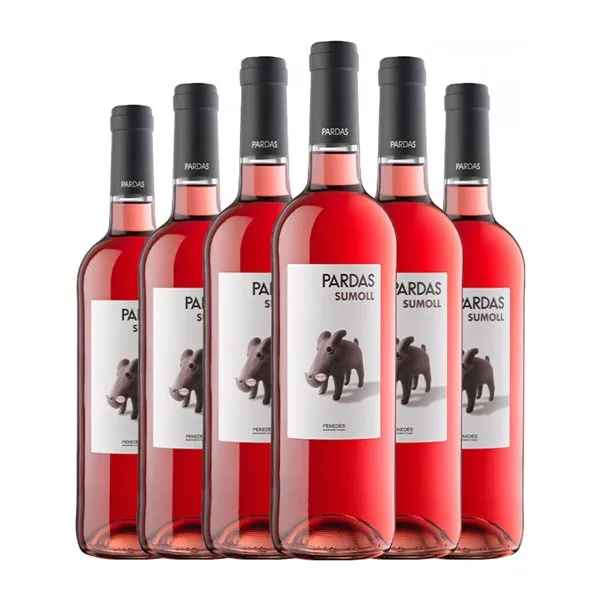Pardas Sumoll Penedès 75 cl Vino Rosado (Caja de 6 unidades)