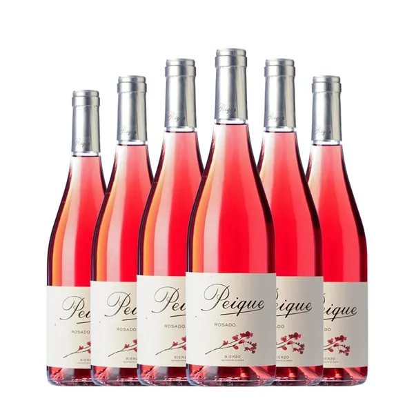 Peique Mencía Bierzo Sobre Lías 75 cl Vino Rosado (Caja de 6 unidades)