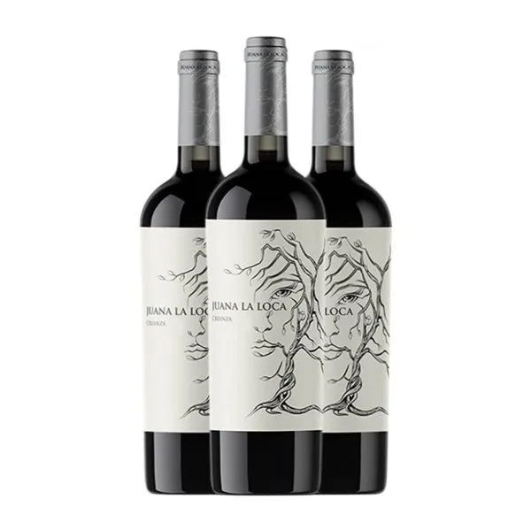 6 Placeres Juana la Loca Jumilla Crianza 75 cl Vino Tinto (Caja de 3 unidades)