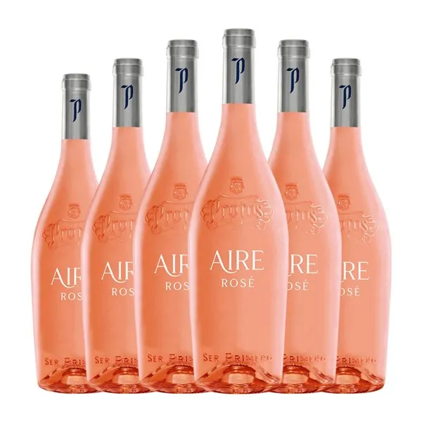 Protos Aire Tempranillo Ribera del Duero Joven 75 cl Vino Rosado (Caja de 6 unidades)