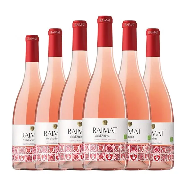 Raimat Vol d'Ànima Costers del Segre Rosé — Rosado Joven 75 cl Vino Rosado (Caja de 6 unidades)