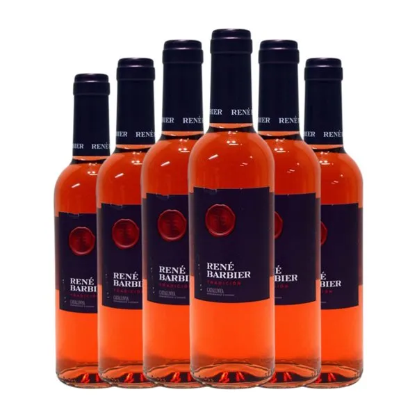 René Barbier Penedès Media Botella 37 cl Vino Rosado (Caja de 6 unidades)