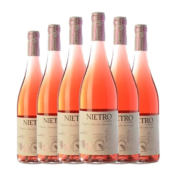 Sommos Nietro Garnacha Calatayud 75 cl Vino Rosado (Caja de 6 unidades)