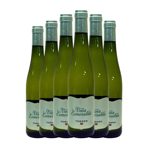 Torres Viña Esmeralda Penedès Media Botella 37 cl Vino Blanco (Caja de 6 unidades)