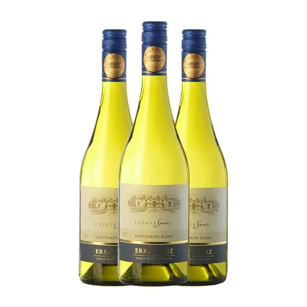 Viña Errazuriz Series Sauvignon Valle del Aconcagua Estate Wine — Vino de Finca 75 cl Vino Blanco (Caja de 3 unidades)