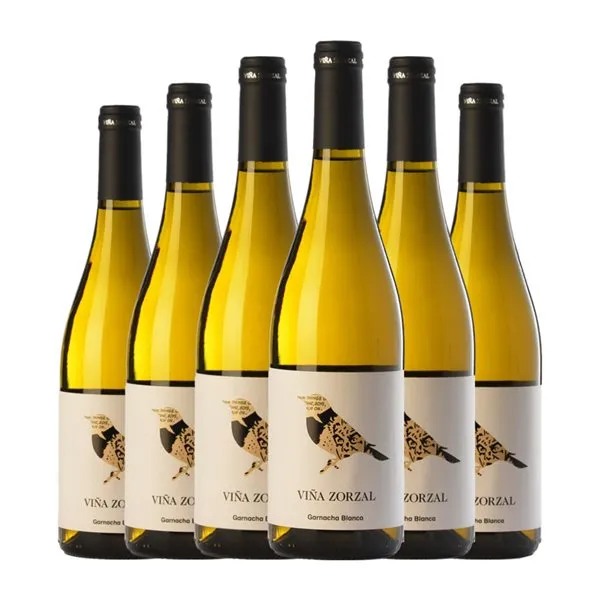 Viña Zorzal Garnacha Navarra Crianza 75 cl Vino Blanco (Caja de 6 unidades)
