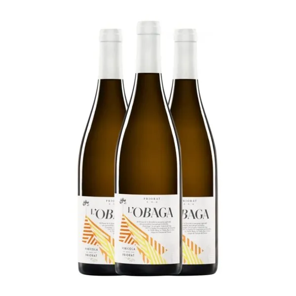 Vinícola del Priorat L'Obaga Garnacha Priorat Blanc de Negres 75 cl Vino Blanco (Caja de 3 unidades)