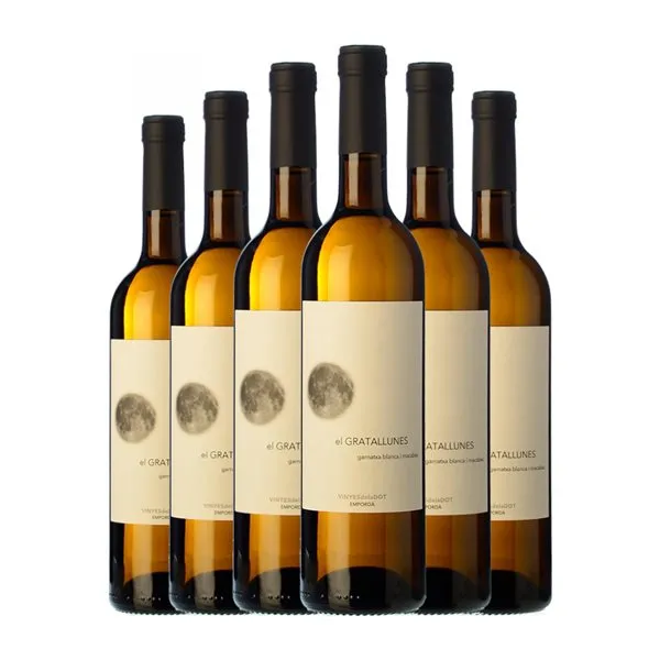 Vinyes de La Dot El Gratallunes Empordà Joven 75 cl Vino Blanco (Caja de 6 unidades)