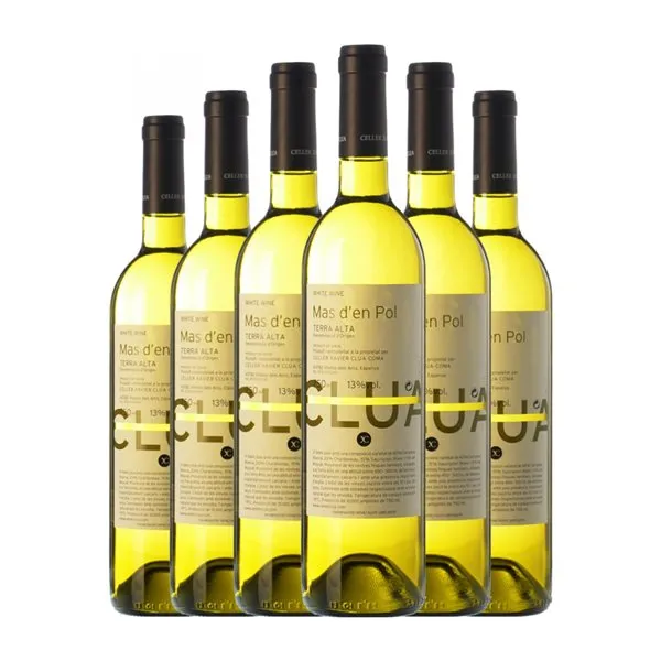 Xavier Clua Mas d'en Pol Terra Alta 75 cl Vino Blanco (Caja de 6 unidades)