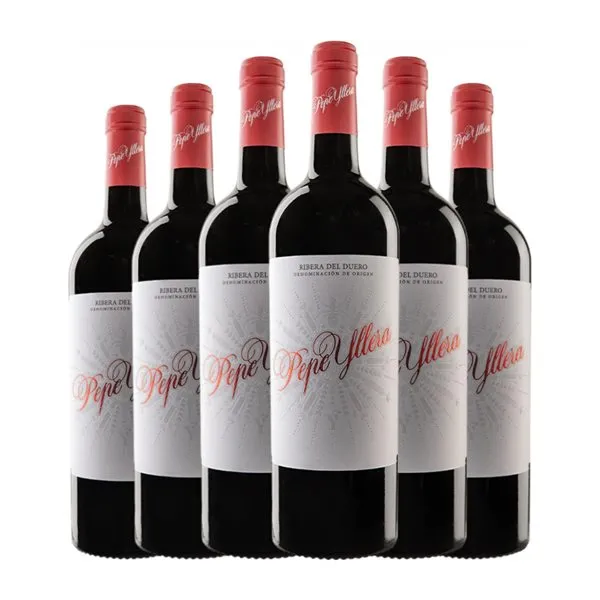 Yllera Pepe Yllera Tempranillo Ribera del Duero Roble 75 cl Vino Tinto (Caja de 6 unidades)