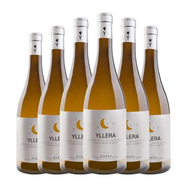 Yllera Sauvignon Rueda Vendimia Nocturna 75 cl Vino Blanco (Caja de 6 unidades)