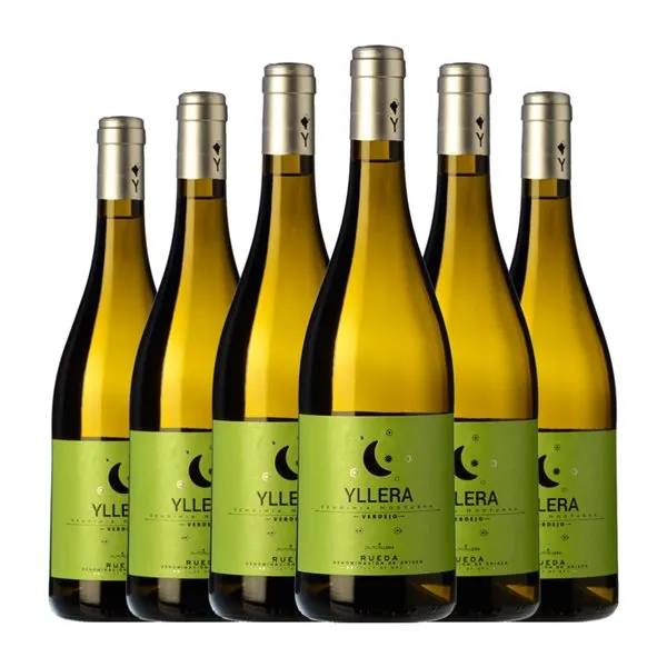 Yllera Verdejo Rueda Vendimia Nocturna 75 cl Vino Blanco (Caja de 6 unidades)