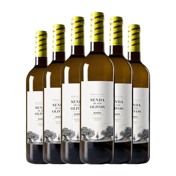 Zifar Senda de los Olivos Verdejo Rueda Joven 75 cl Vino Blanco (Caja de 6 unidades)