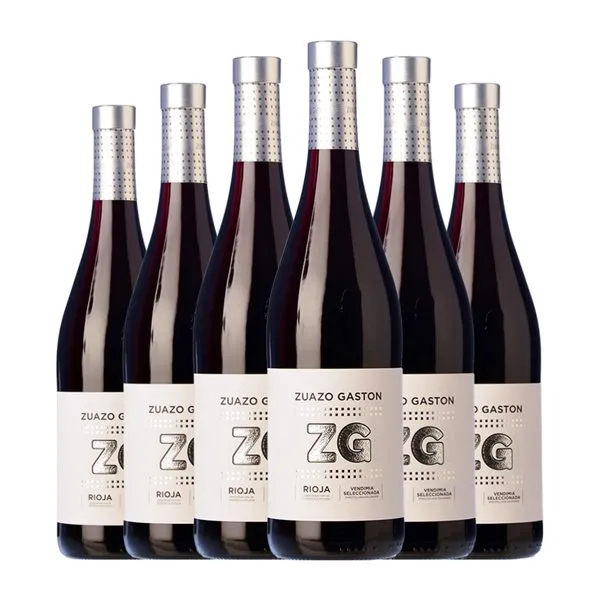Zuazo Gaston Rioja VS Vendimia Seleccionada Joven 75 cl Vino Tinto (Caja de 6 unidades)