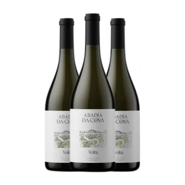 Abadia da Cova Volta Ribeira Sacra 75 cl Vino Blanco (Caja de 3 unidades)
