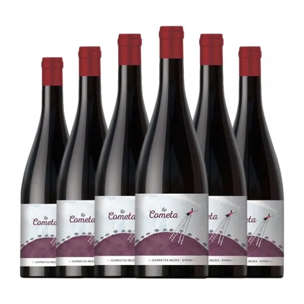 Abanico Lo Cometa Terra Alta 75 cl Vino Tinto (Caja de 6 unidades)