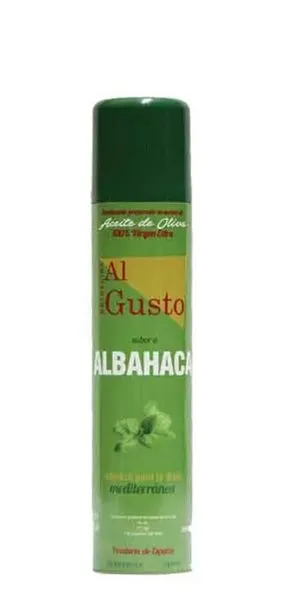 'Aceite de Oliva Virgen Extra con Sabor Albahaca - Aerosoles al Gusto'