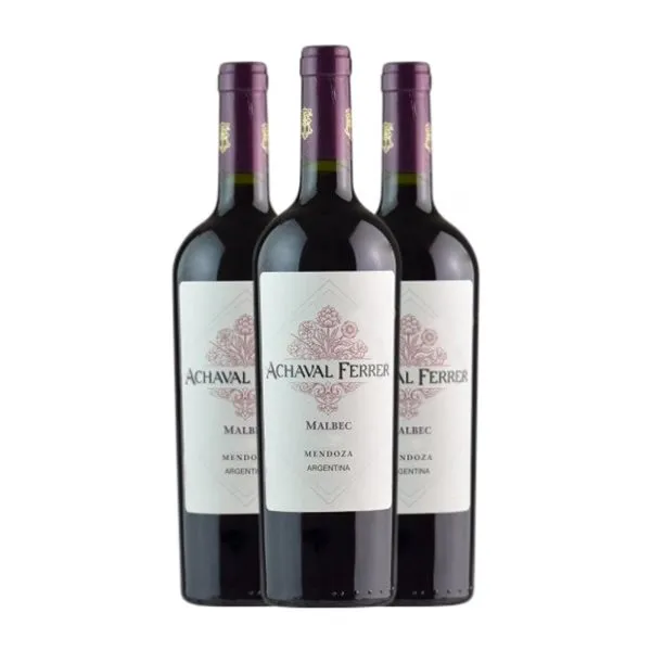 Achaval Ferrer Malbec Mendoza Crianza 75 cl Vino Tinto (Caja de 3 unidades)