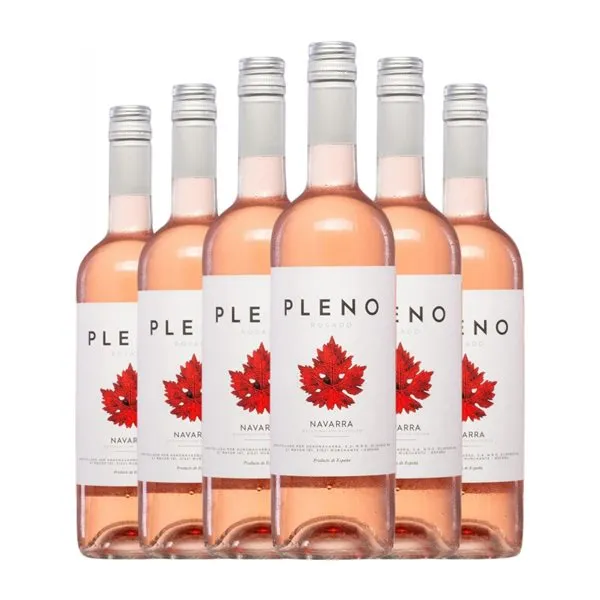 Agronavarra Pleno Garnacha Navarra 75 cl Vino Rosado (Caja de 6 unidades)