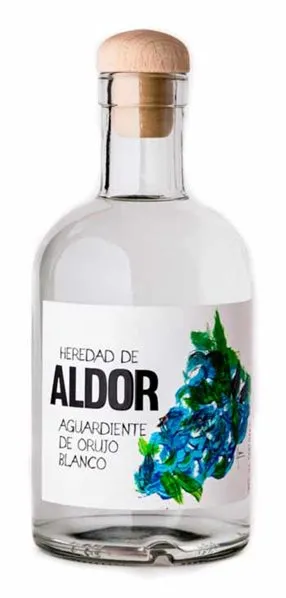 'Aguardiente de Orujo Blanco Heredad Aldor'